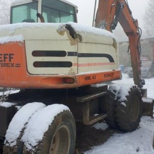 foto 11t koparka draparka+hydr.lyzka Schaeff HML42