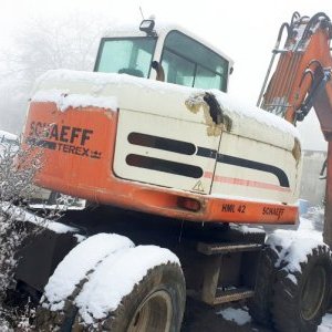 foto 11t koparka draparka+hydr.lyzka Schaeff HML42